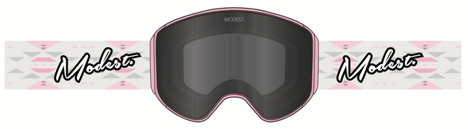 Modest Mage 2.0 Snow Goggle in Aztec Pink - M I L O S P O R T