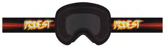 Modest Pulse Snow Goggle in Phil Hansen Black Color - M I L O S P O R T