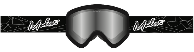 Modest Team XL Snow Goggle in Austin Fizz Black Color - M I L O S P O R T