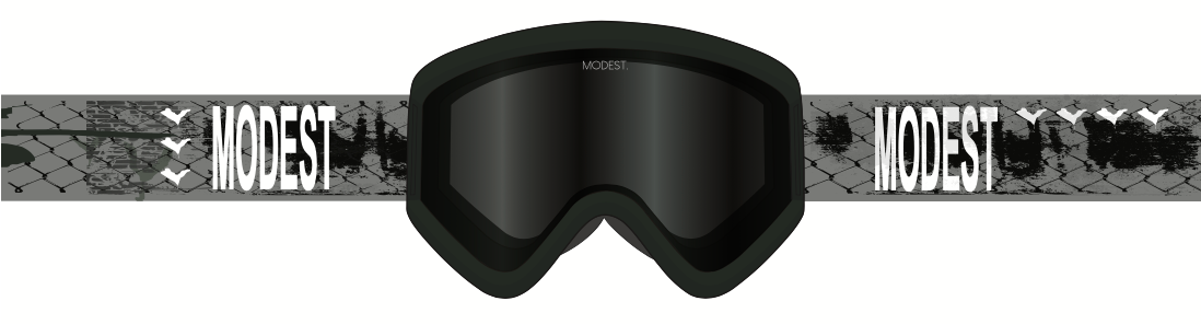 Modest Team XL Snow Goggle in Chainlink - M I L O S P O R T