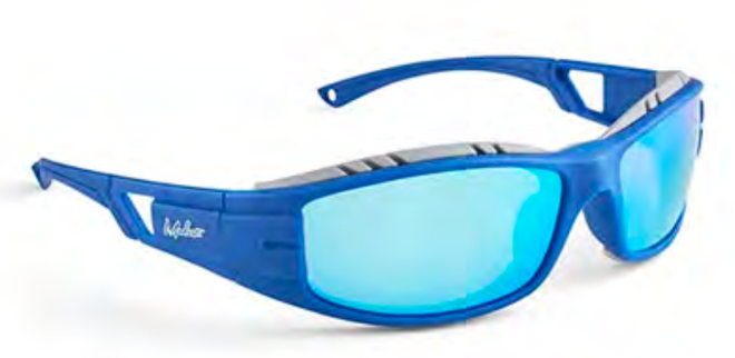 Modest Wraps Sunglass in Blue and Blue - M I L O S P O R T