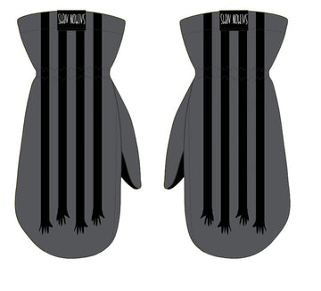 Salmon Arms Classic Mitt in Grey Stripes 2024