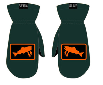 Salmon Arms Classic Logo Mitt in Orange  2024