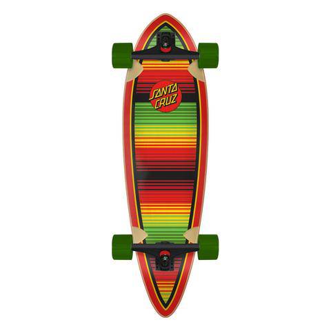 Santa Cruz Serape Dot Complete Cruzer Pintail Skateboard 9.20'' - M I L O S P O R T