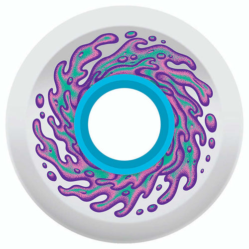 OJ Slime Balls Skate Wheel in White 78a 60mm - M I L O S P O R T