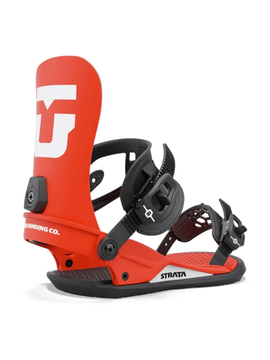 2022 Union Strata Mens Snowboard Binding in Red