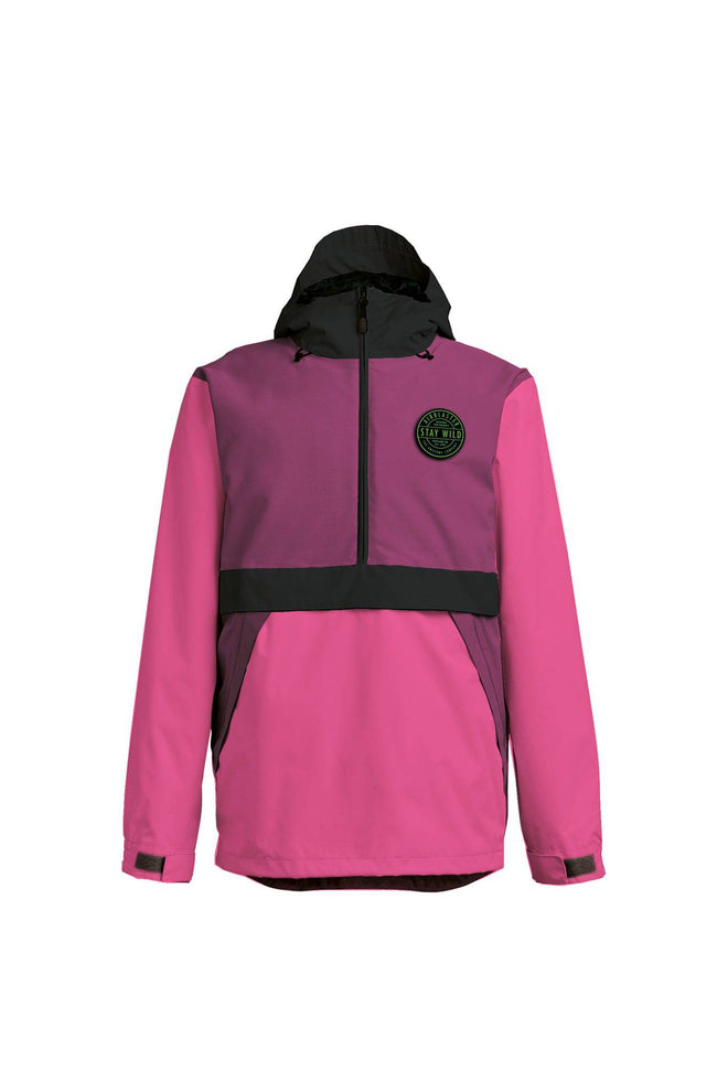 2022 Airblaster Trenchover Snow Jacket in Hot Pink - M I L O S P O R T