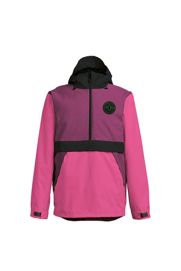 2022 Airblaster Trenchover Snow Jacket in Hot Pink