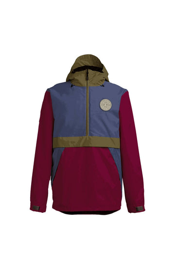 2022 Airblaster Trenchover Snow Jacket in Navy Olive Ox