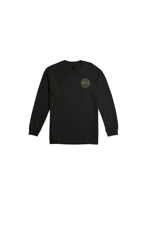 Airblaster Tre Wild Long Sleeve T Shirt in Black 2023 - M I L O S P O R T