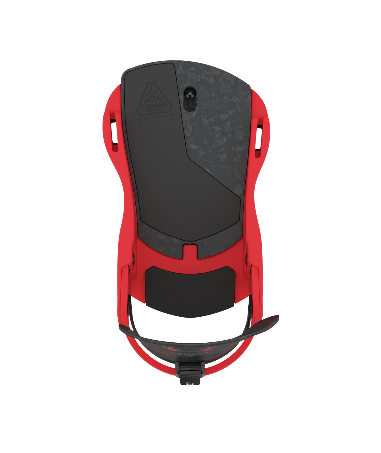 The Union Atlas FC Snowboard Binding in Race Red 2024