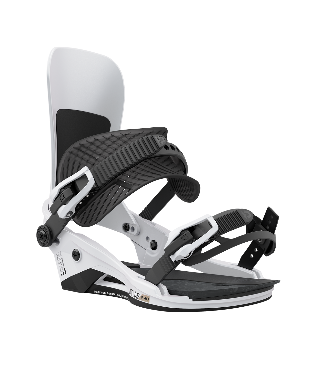 Union Atlas Pro Snowboard Binding in White 2024 - M I L O S P O R T