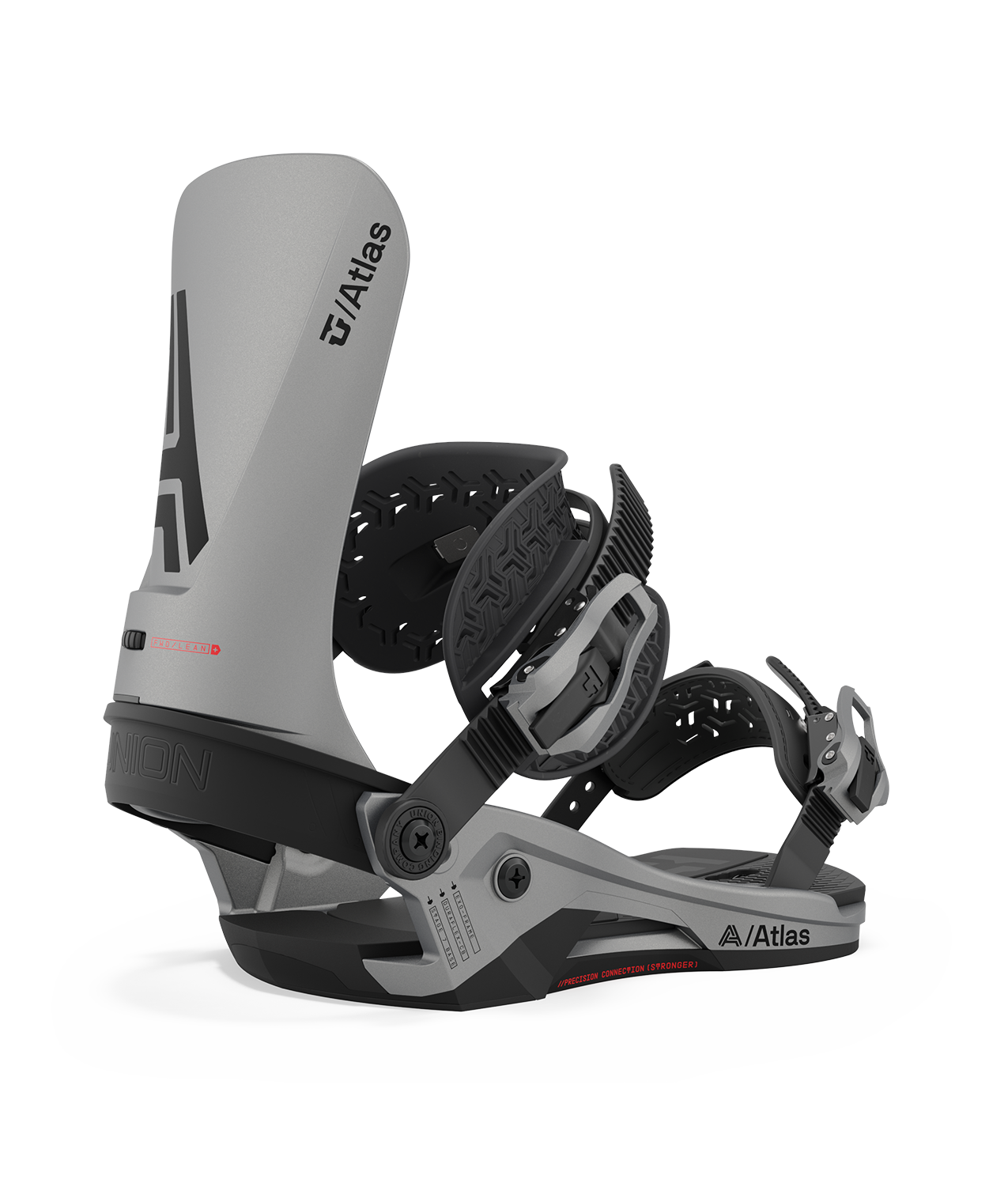 Union Atlas Snowboard Binding in Metallic Silver 2024 - M I L O S P O R T