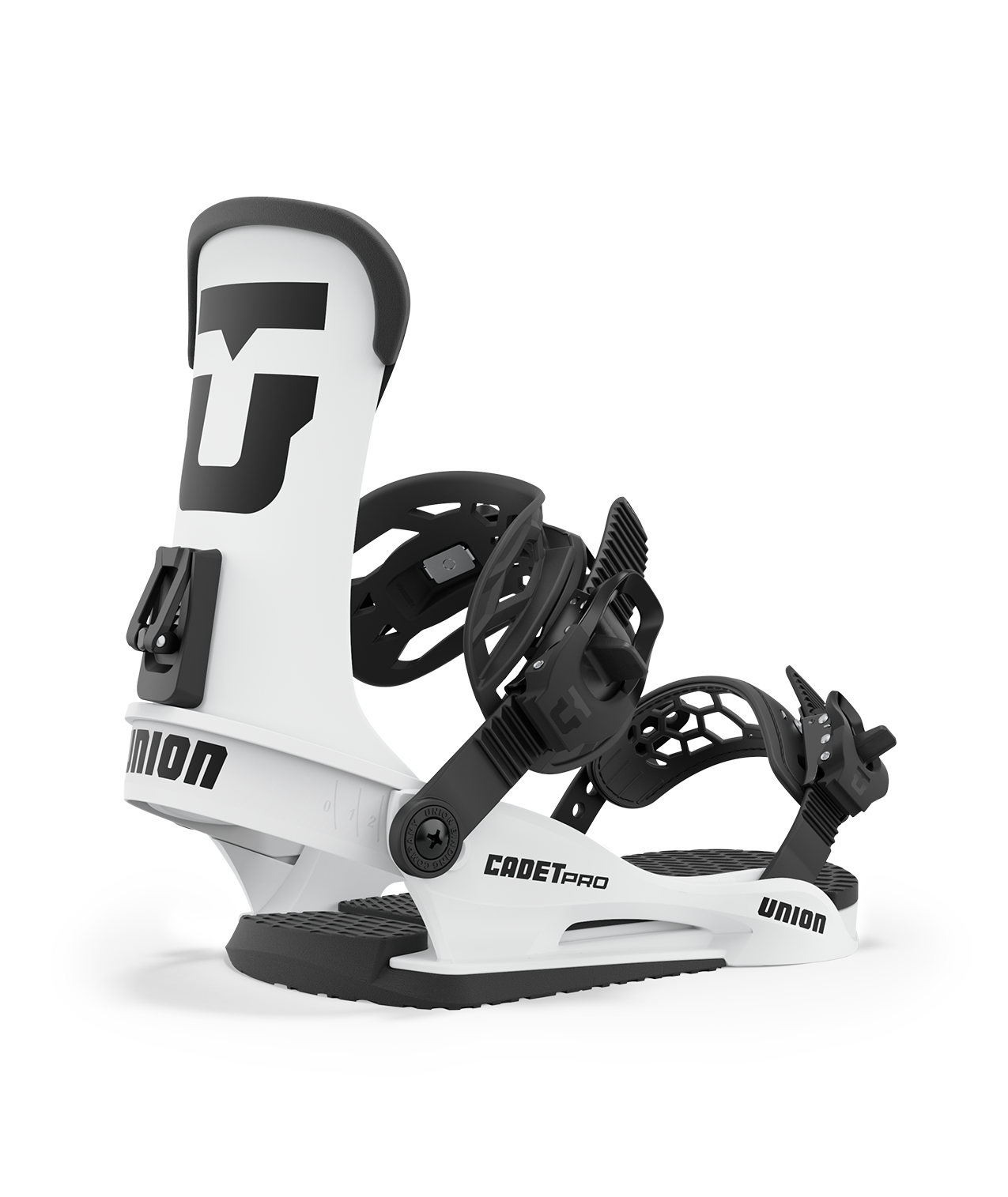 Union Cadet Pro Snowboard Binding in White 2024 - M I L O S P O R T