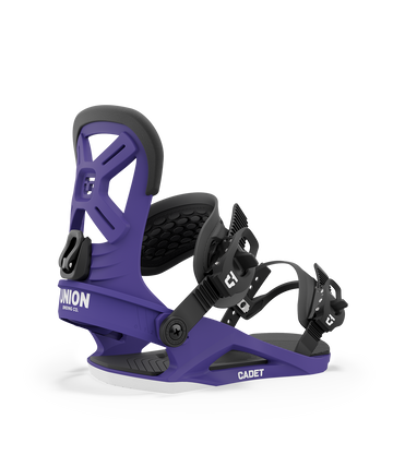 Union Cadet Kids Snowboard Binding in Purple 2024