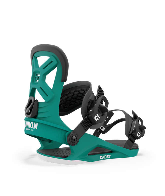 Union Cadet Kids Snowboard Binding in Teal 2024 - M I L O S P O R T
