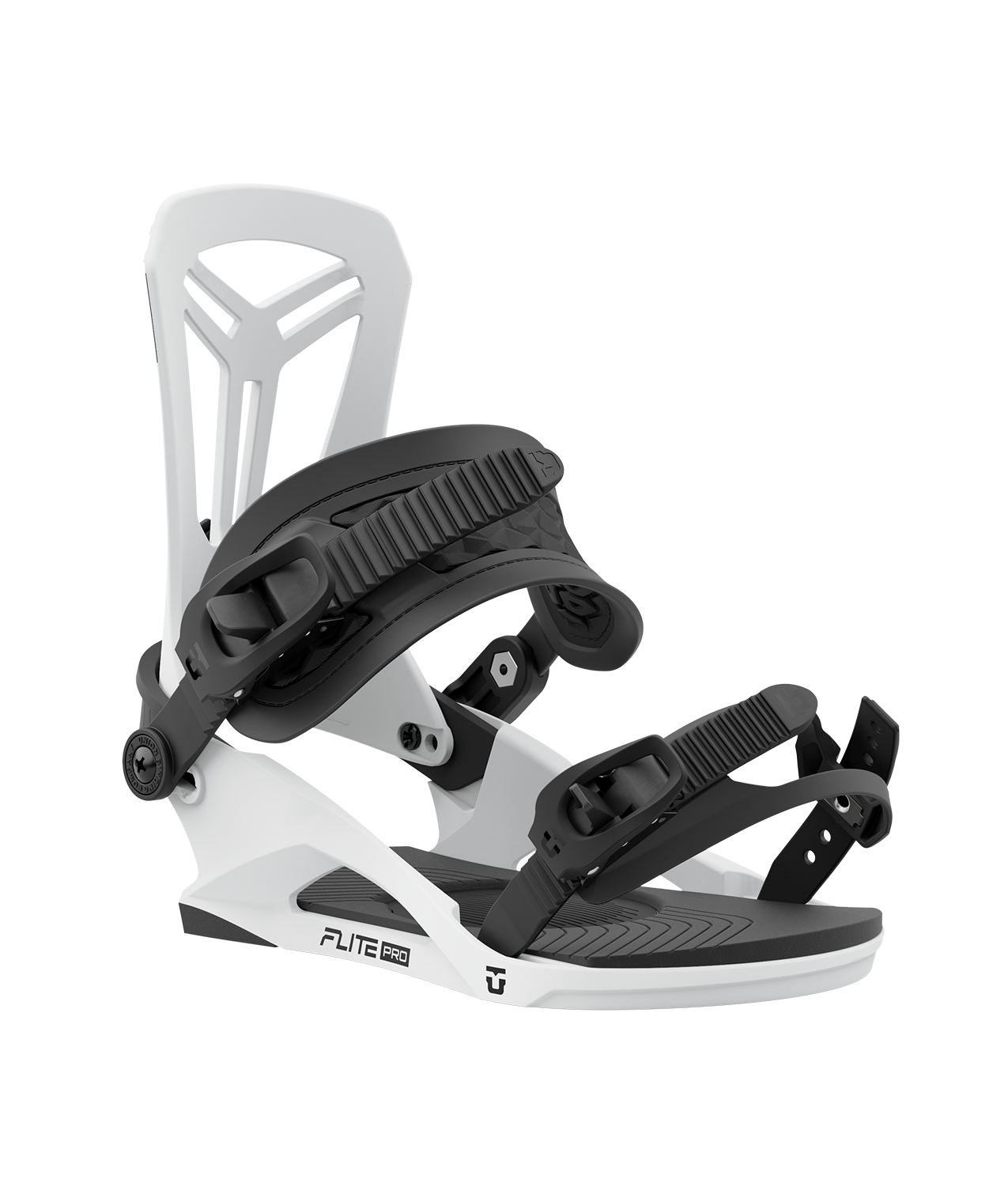 Union Flite Pro Snowboard Binding in White 2024 - M I L O S P O R T