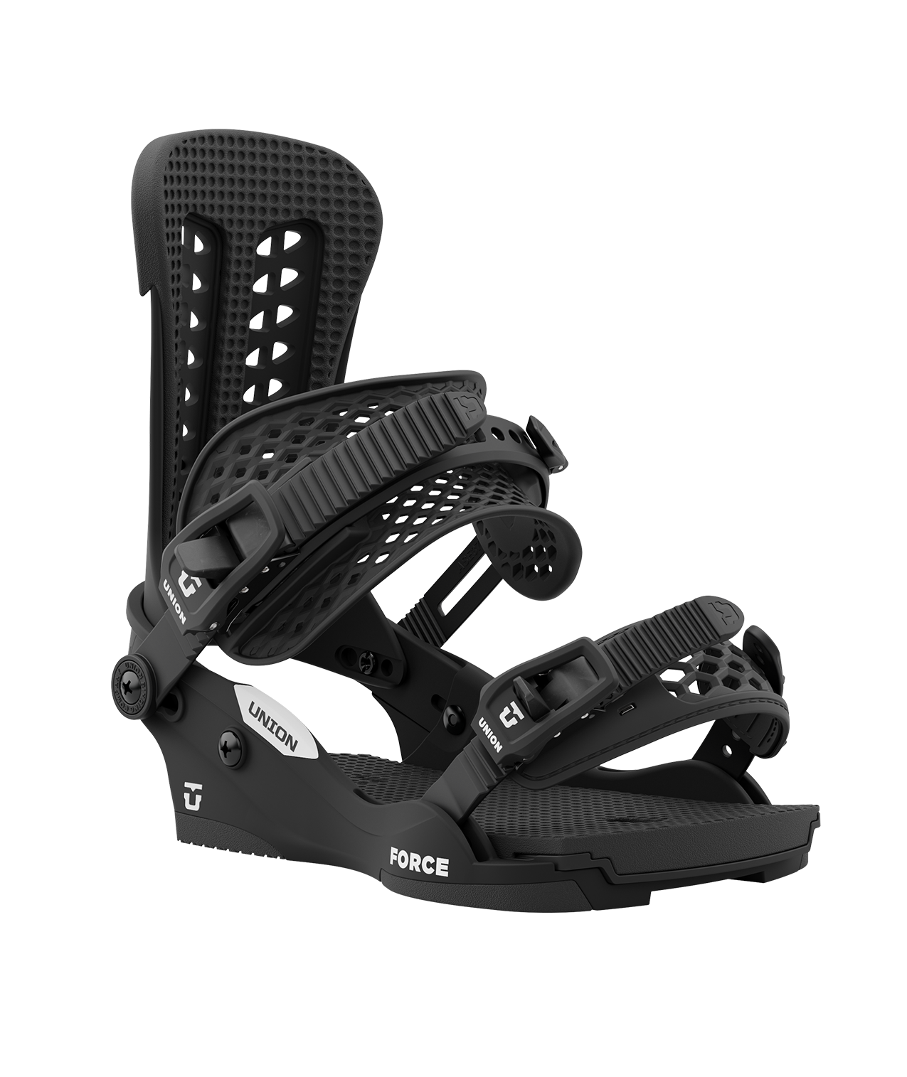 Union Force Classic Snowboard Binding in Black 2024 - M I L O S P O R T