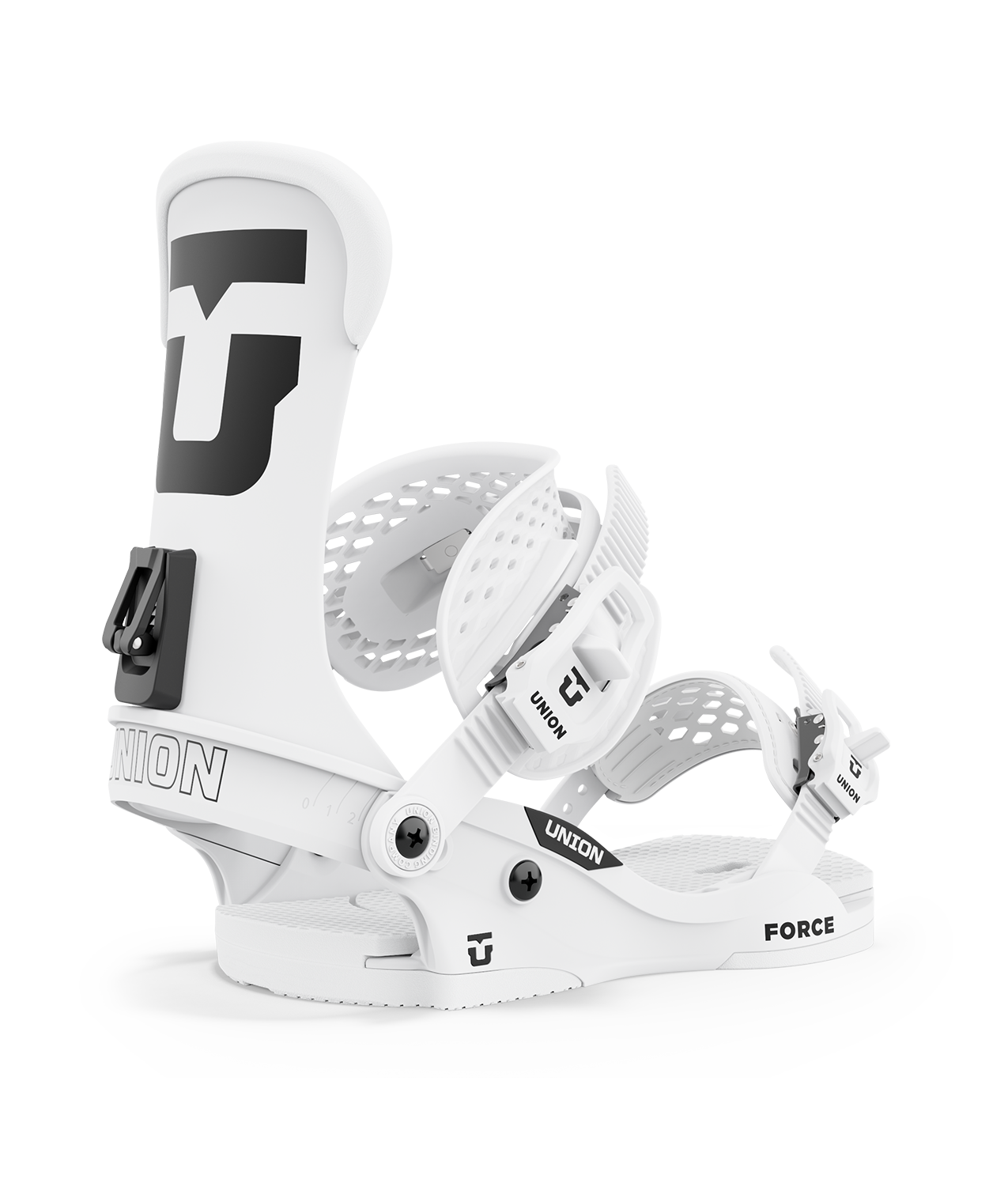 Union Force Classic (Team Highback) Snowboard Binding in White 2024 - M I L O S P O R T