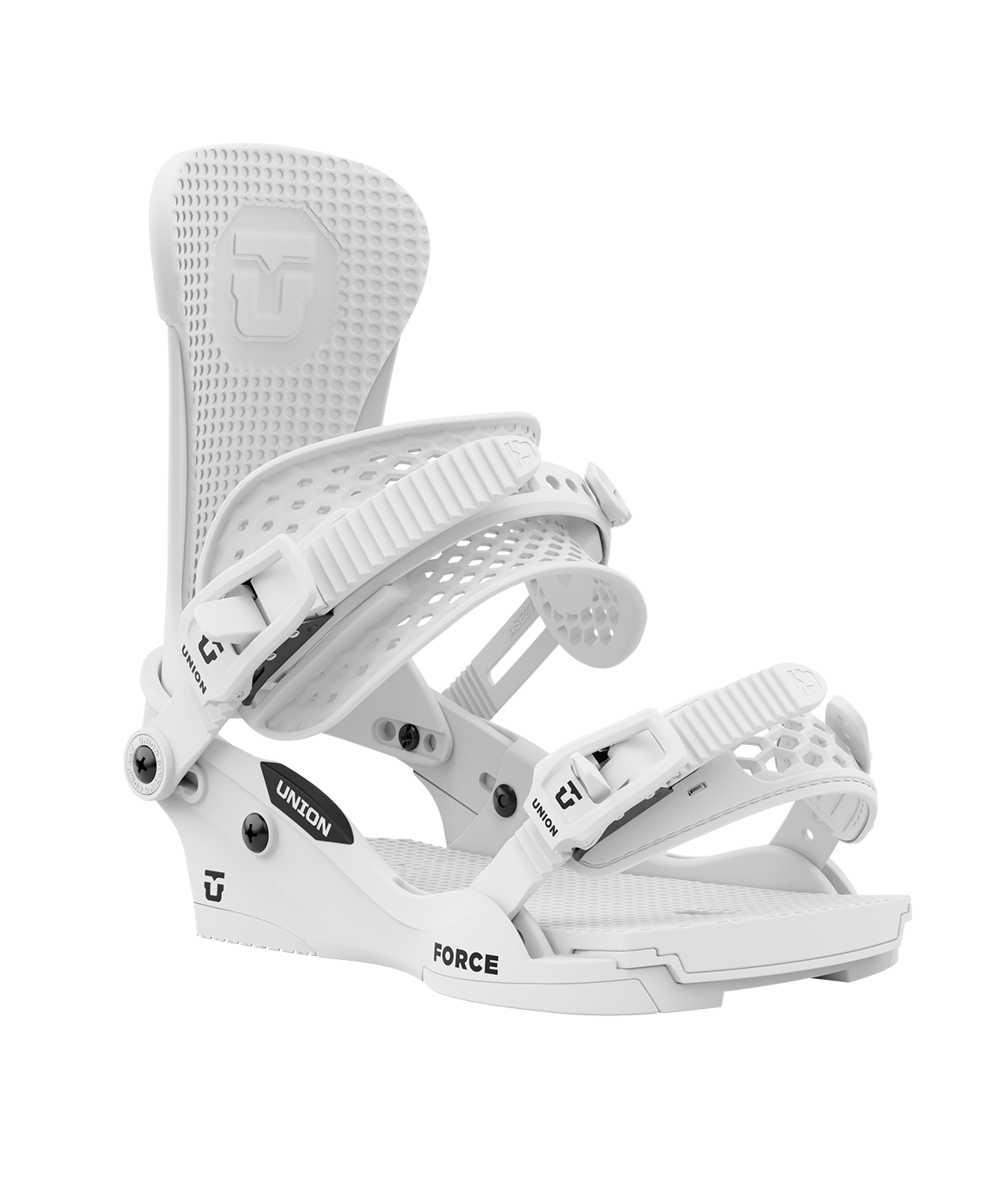 Union Force Classic (Team Highback) Snowboard Binding in White 2024 - M I L O S P O R T