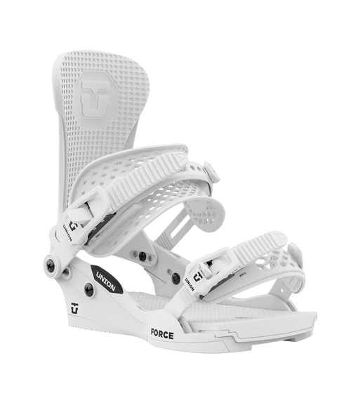 The Union Force Classic (Team Highback) Snowboard Binding in White 2024