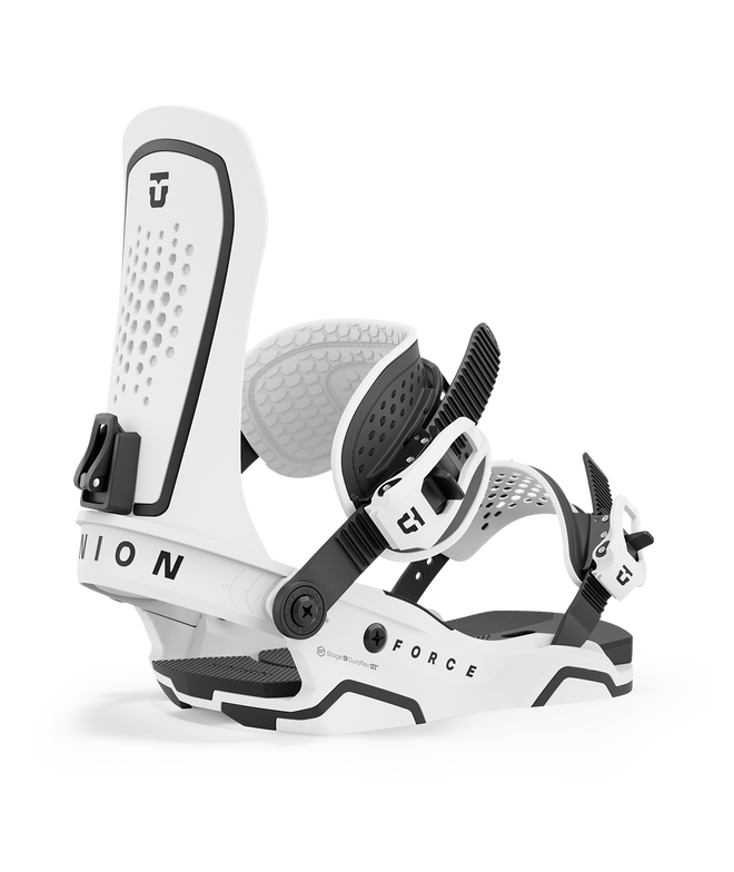 Union Force Snowboard Binding in White 2024 - M I L O S P O R T