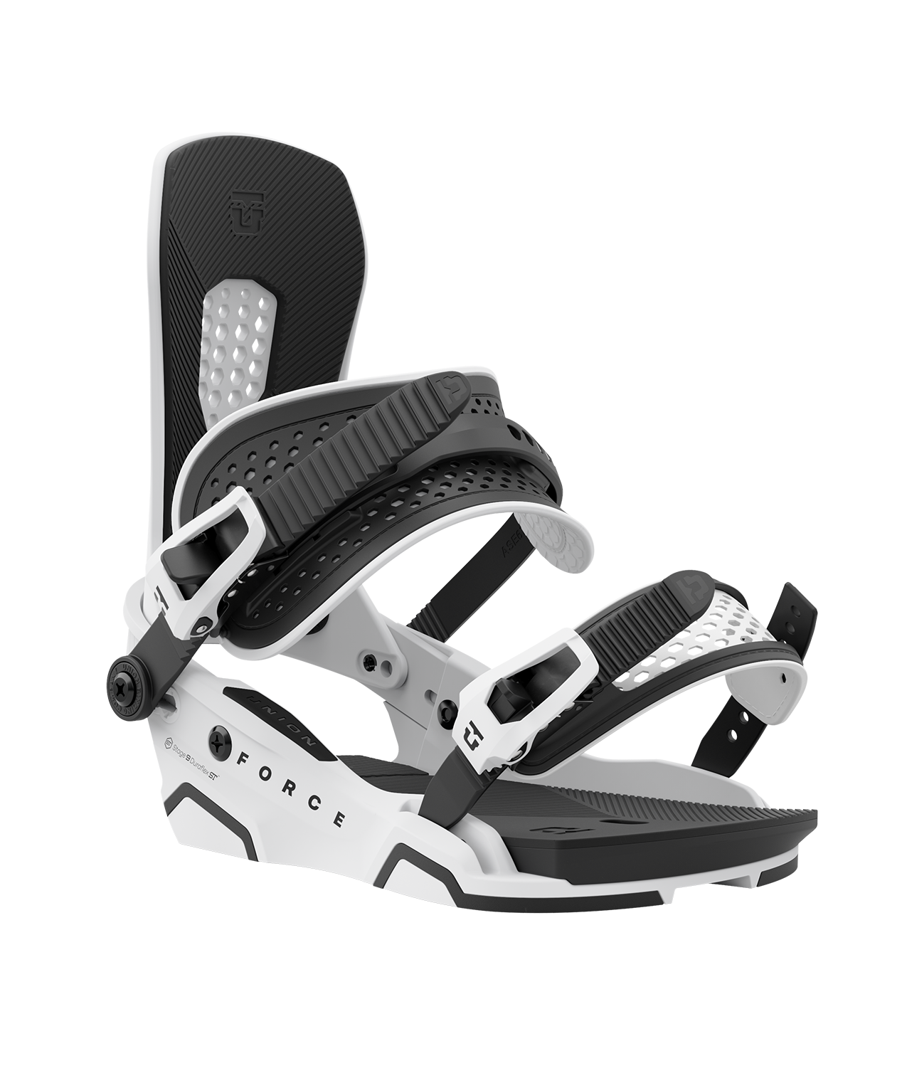 Union Force Snowboard Binding in White 2024 - M I L O S P O R T