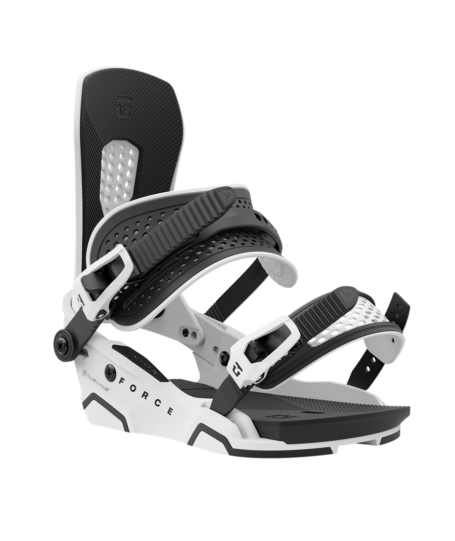 Union Force Snowboard Binding in White 2024