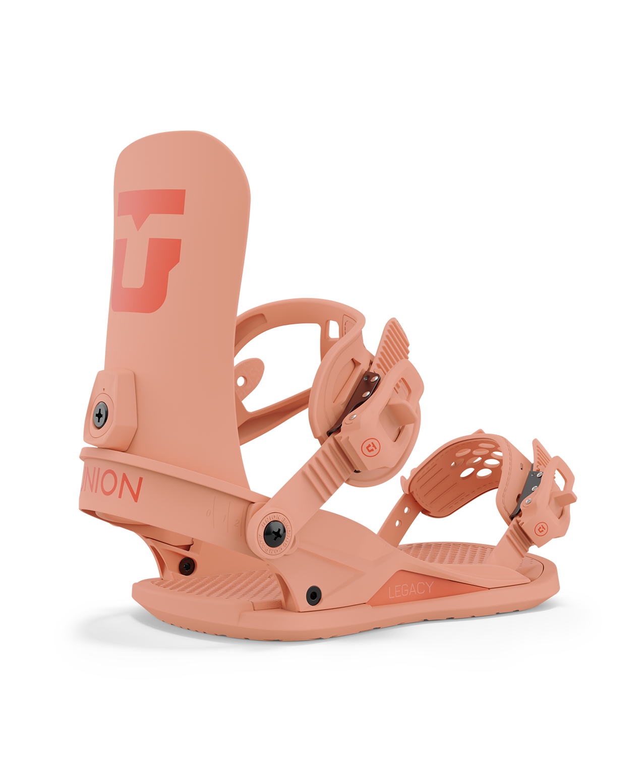 Union Legacy Womens Snowboard Binding in Tangerine 2024 - M I L O S P O R T