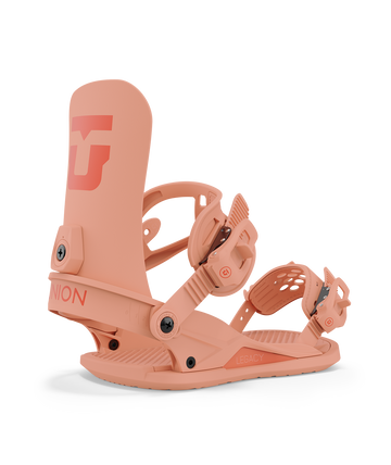 Union Legacy Womens Snowboard Binding in Tangerine 2024