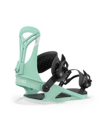 Union Rosa Womens Snowboard Binding in Aqua 2024