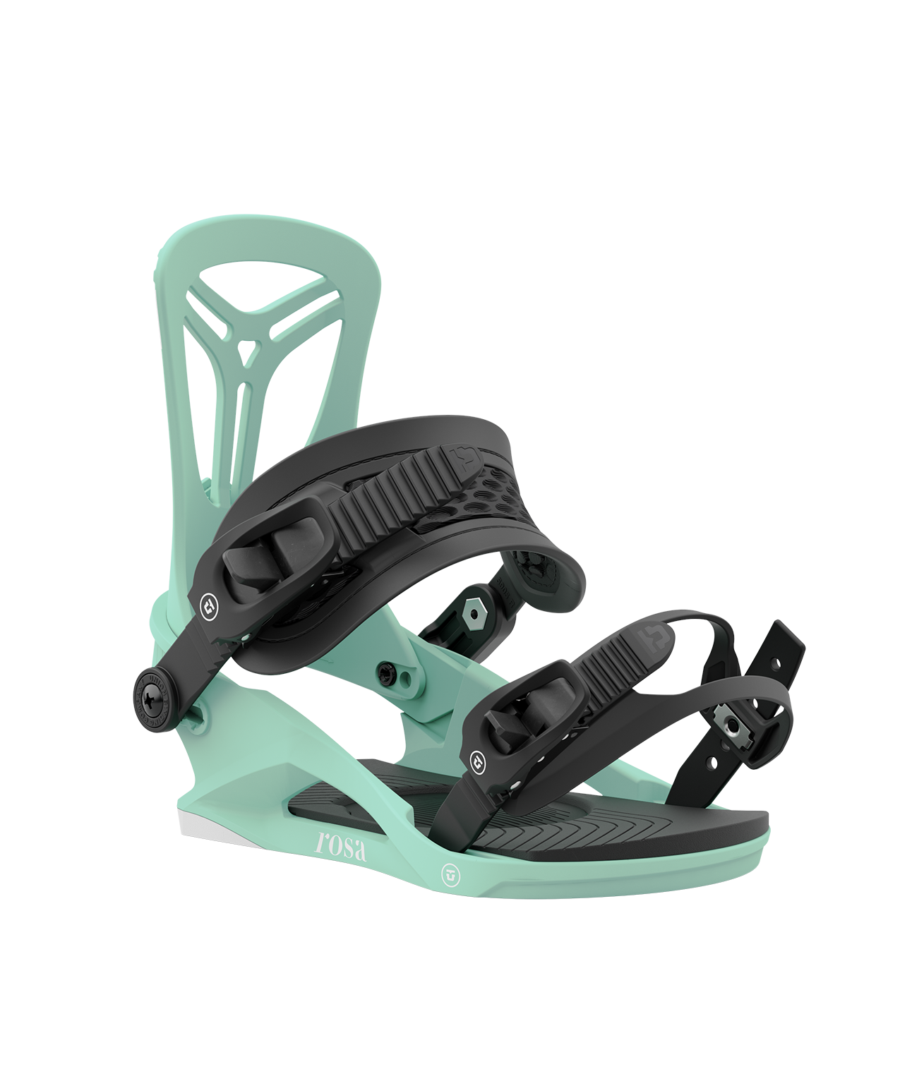 Union Rosa Womens Snowboard Binding in Aqua 2024 - M I L O S P O R T