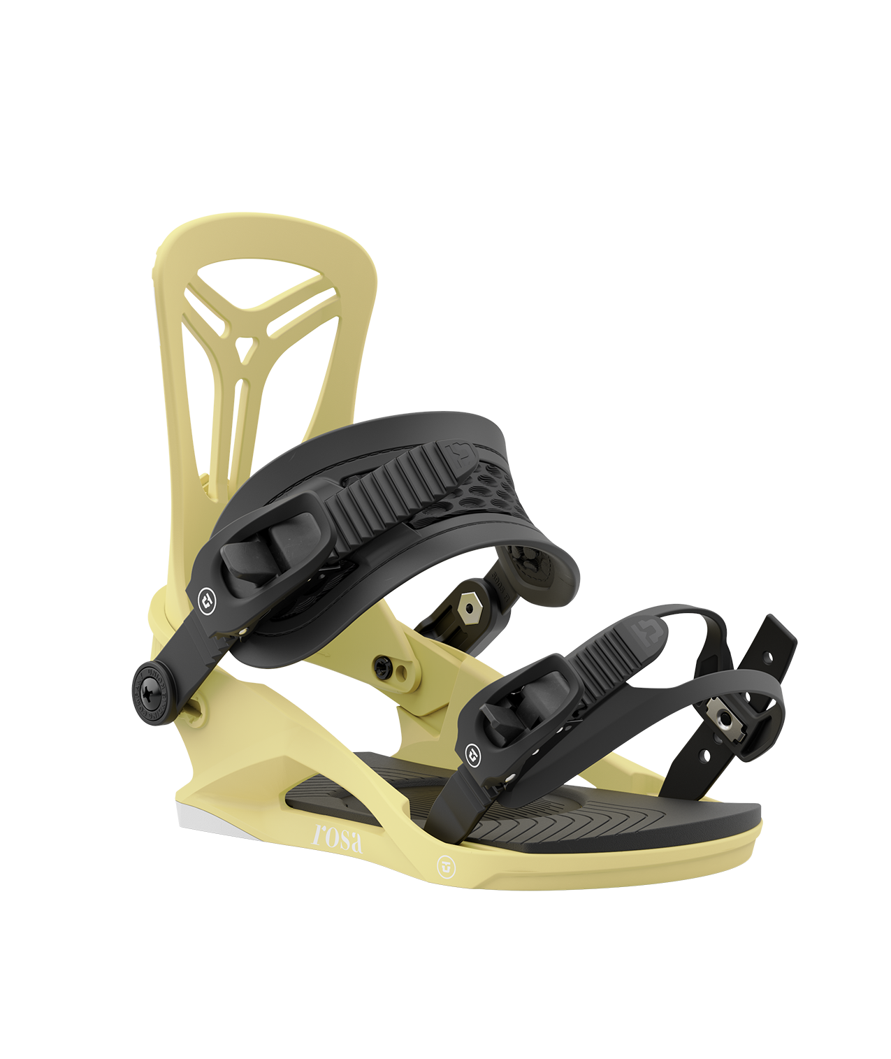 Union Rosa Womens Snowboard Binding in Yellow 2024 - M I L O S P O R T