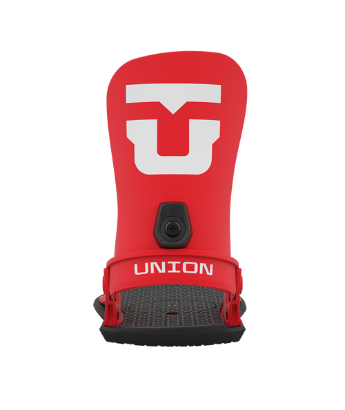 Union Strata Snowboard Binding in Red 2024 - M I L O S P O R T