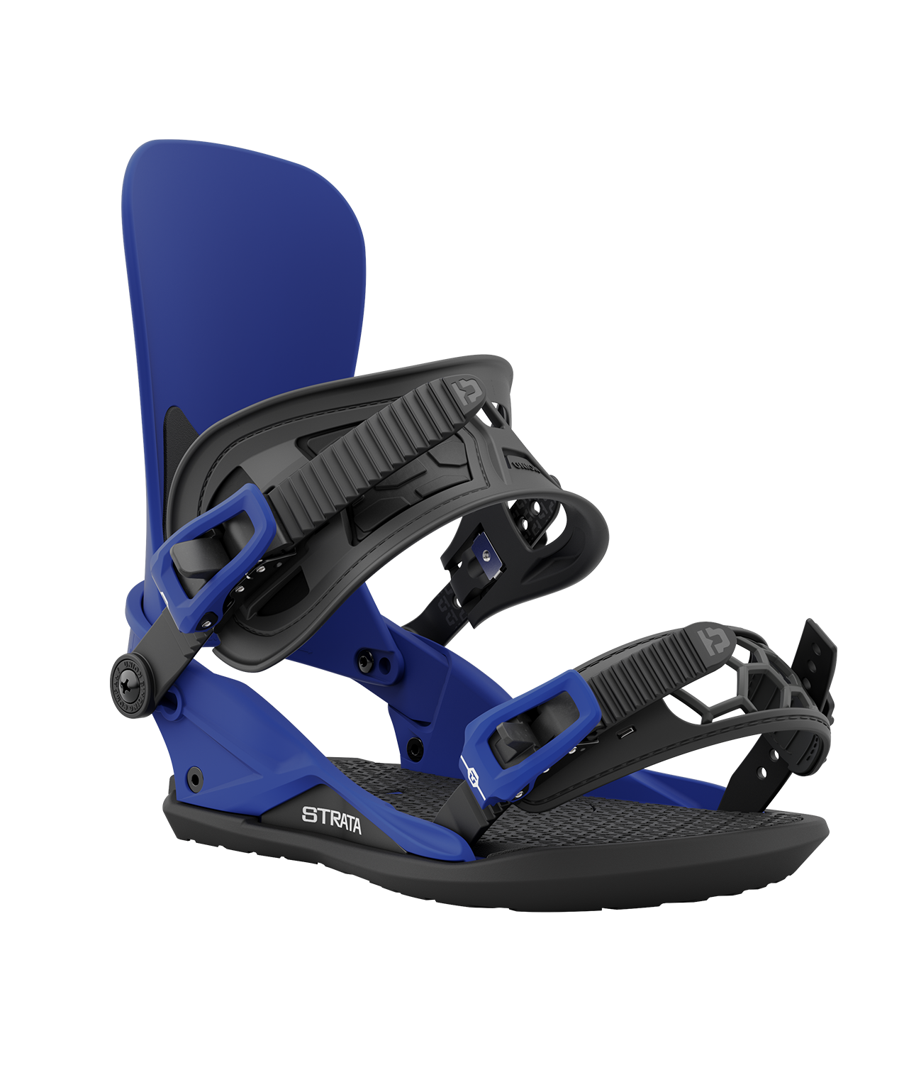 Union Strata Snowboard Binding in Royal Blue 2024 - M I L O S P O R T