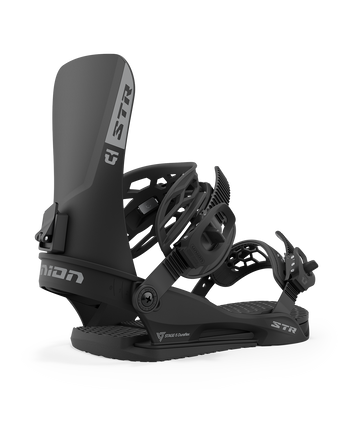 Union STR Snowboard Binding in Black 2024