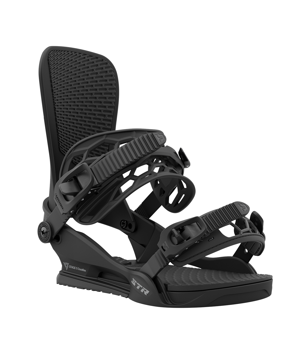 Union STR Snowboard Binding in Black 2024 - M I L O S P O R T
