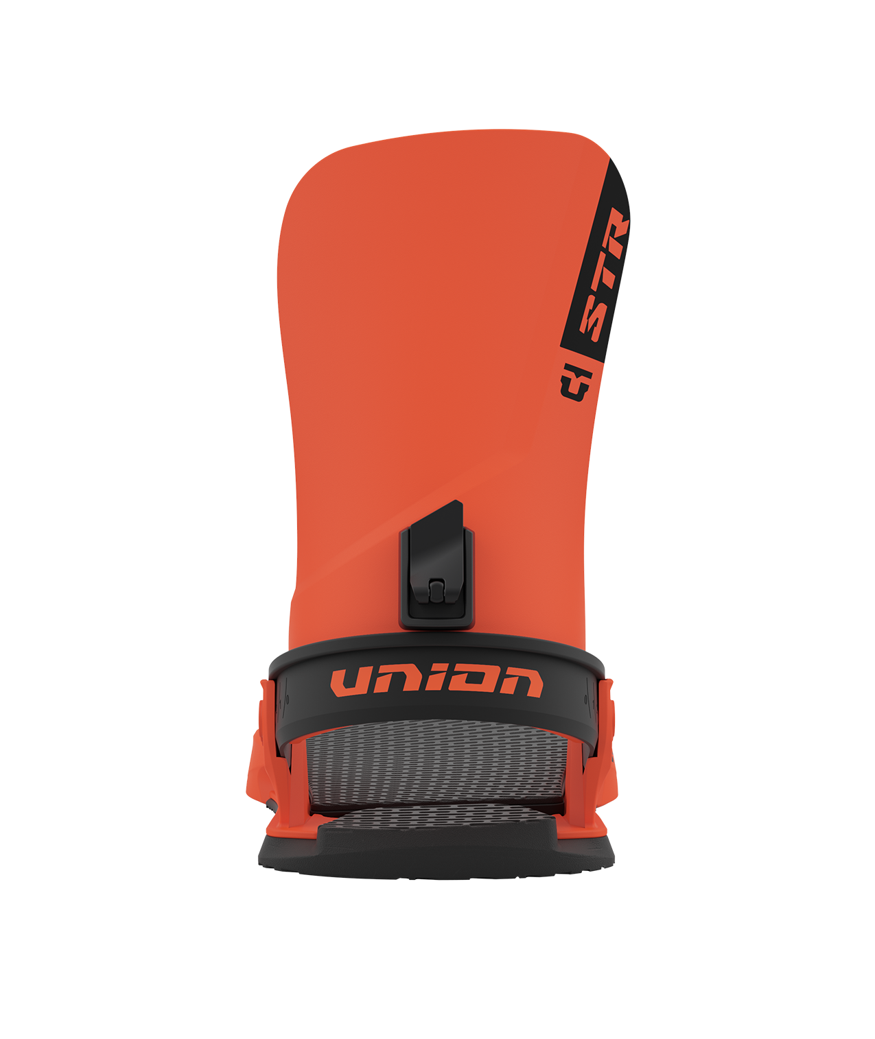 Union STR Snowboard Binding in Hunter Orange 2024 - M I L O S P O R T