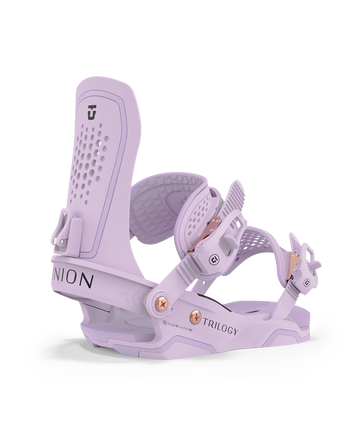 Union Trilogy Womens Snowboard Binding in Lilac 2024