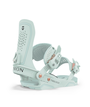 Union Trilogy Womens Snowboard Binding in Seafoam Green 2024