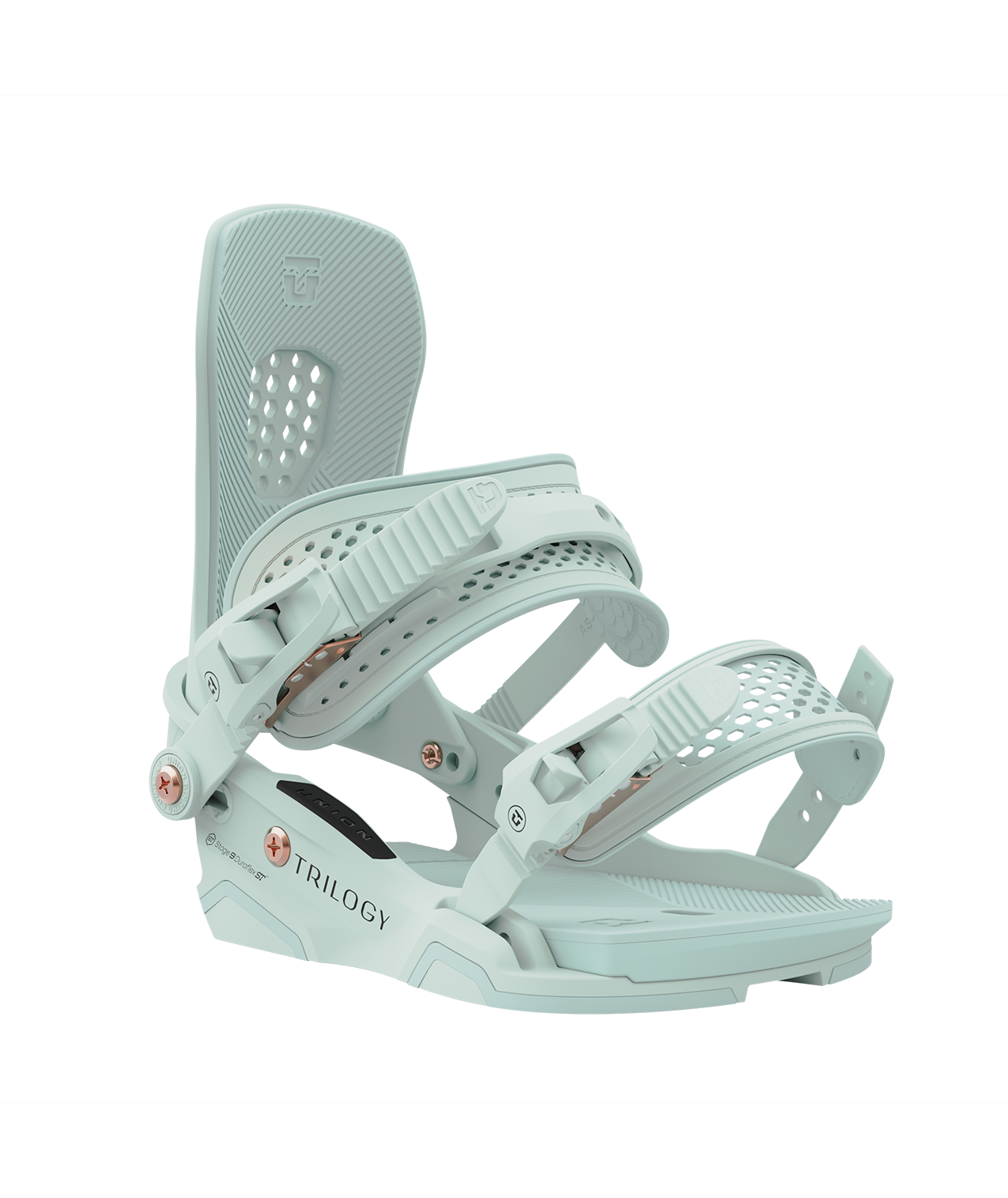 Union Trilogy Womens Snowboard Binding in Seafoam Green 2024 - M I L O S P O R T