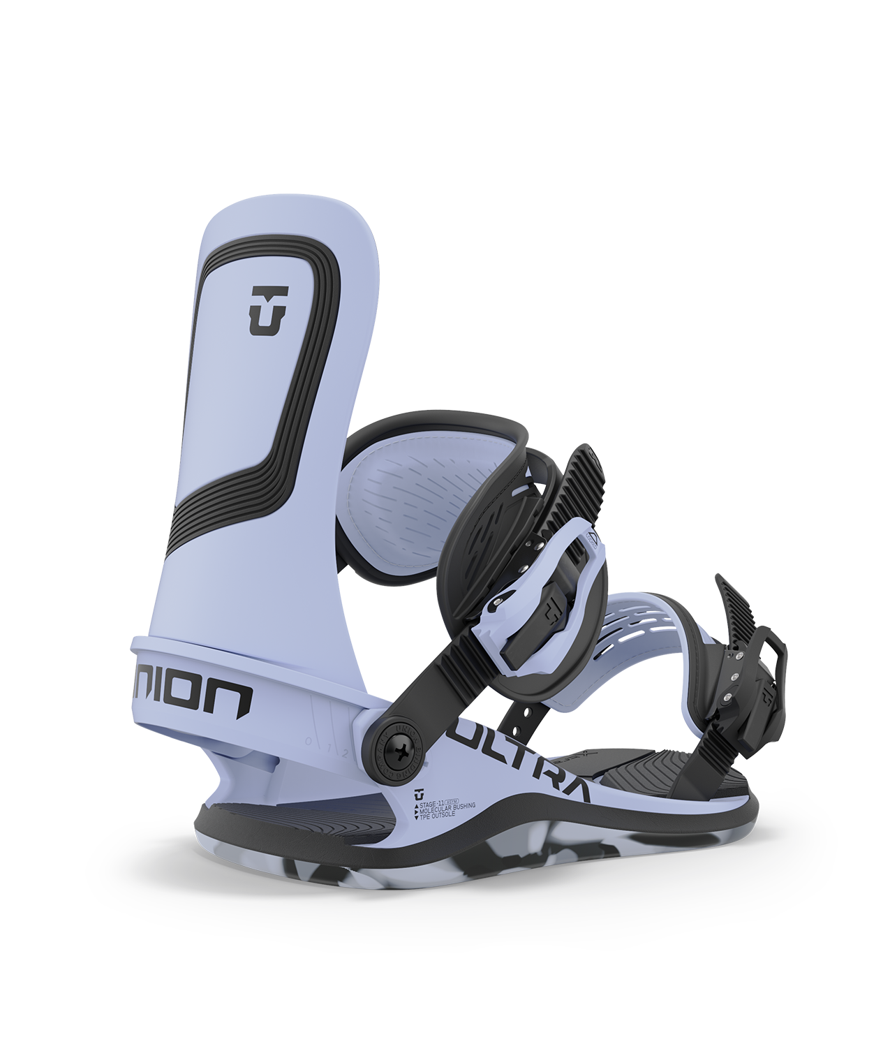 Union Womens Ultra Snowboard Binding in Pale Blue 2024 - M I L O S P O R T
