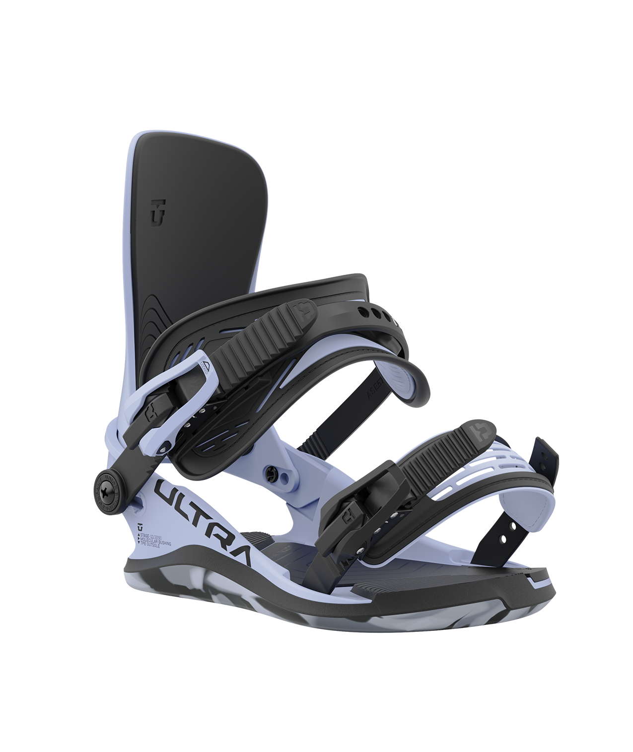 Union Womens Ultra Snowboard Binding in Pale Blue 2024 - M I L O S P O R T