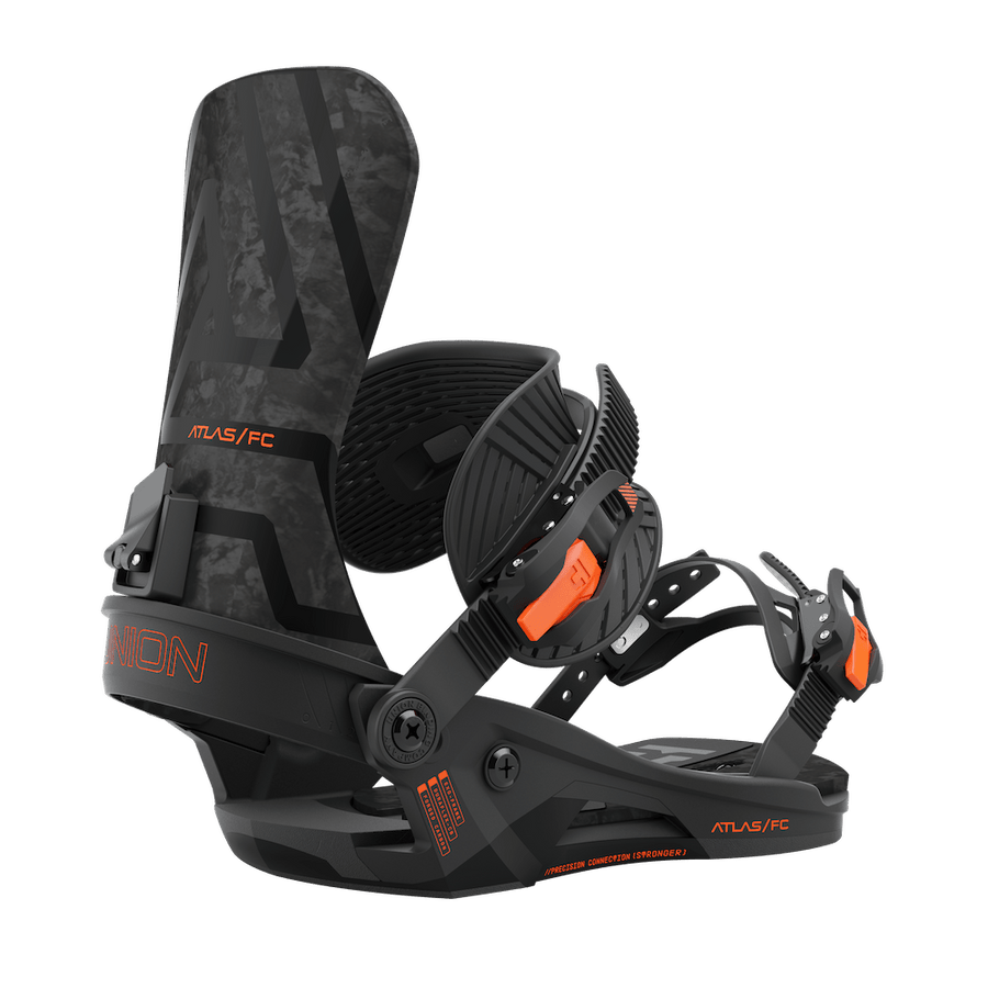 2022 Union Atlas FC Snowboard Binding in Forged Carbon