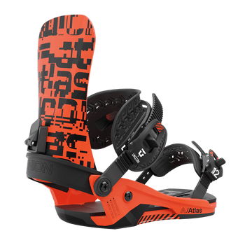 2022 Union Atlas Snowboard Binding in Orange
