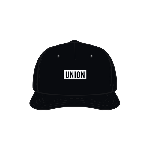 2022 Union Box Logo Cap in Black