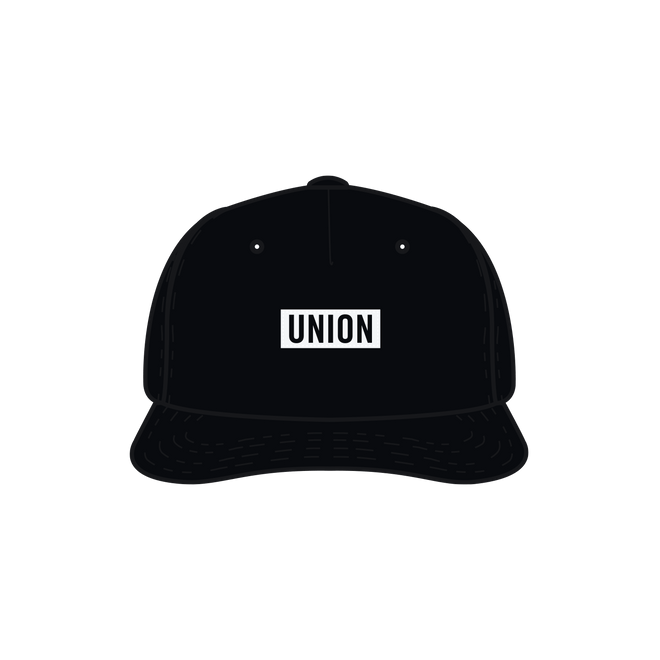 2022 Union Box Logo Cap in Black - M I L O S P O R T
