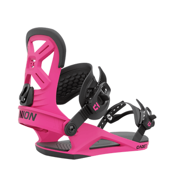 2022 Union Cadet Snowboard Binding in Hot Pink