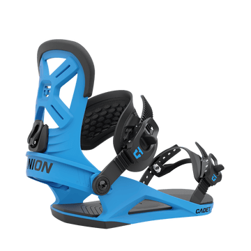 2022 Union Cadet Snowboard Binding in Hyper Blue