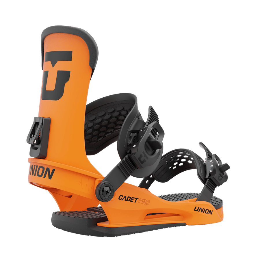 2022 Union Cadet PRO Snowboard Binding in Flo Orange